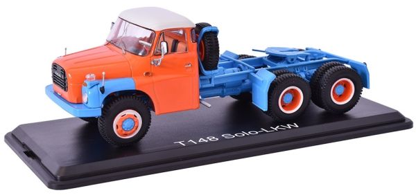 PRXPCL47104 - TATRA T148 LKW orange blauer Rahmen - 1