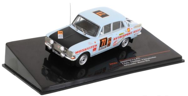 IXORAC354 - MOSKWITSCH 412 #71 Mexiko Weltcup-Rallye 1970 - 1