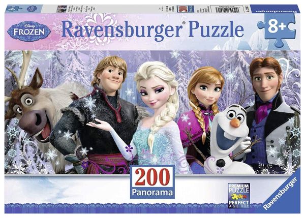 RAV128013 - Panorama-Rätsel - 200 Elemente - Die Schneekönigin - 1