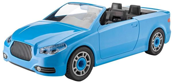 REV00801 - Roadster Cabriolet blauer Absetzwagen mit Werkzeug - 1