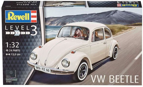 REV07681 - VOLKSWAGEN Käfer Kever Modell zum Zusammenbauen und Bemalen - 1