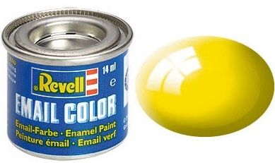 REV32312 - Satinierte fluoreszierende gelbe Emaillefarbe 14ml - 1