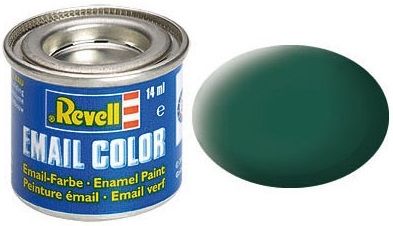 REV32148 - Mattgrüne Emaillefarbe 14ml - 1