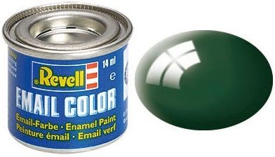 REV32162 - Glänzende dunkelgrüne Emaillefarbe 14ml - 1