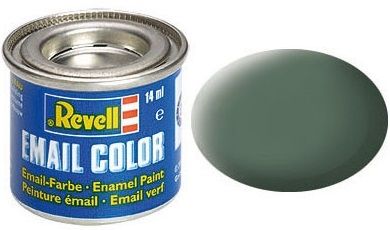 REV32167 - Mattgrüne graue Emaillefarbe 14ml - 1