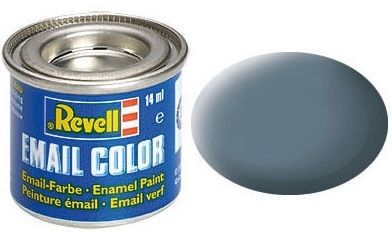 REV32179 - Mattblaue graue Emaillefarbe 14ml - 1