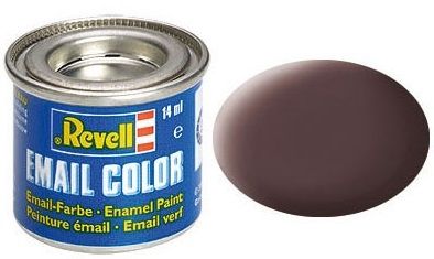 REV32184 - Mattbraune Emaillefarbe 14ml - 1