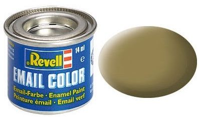 REV32186 - Matte Khaki Emaillefarbe 14ml - 1