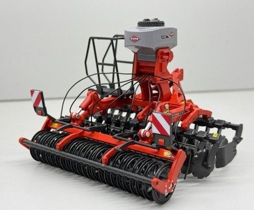 REP414 - KUHN Optimer 303 Stoppelgrubber mit SH201 Graubehälter - 1