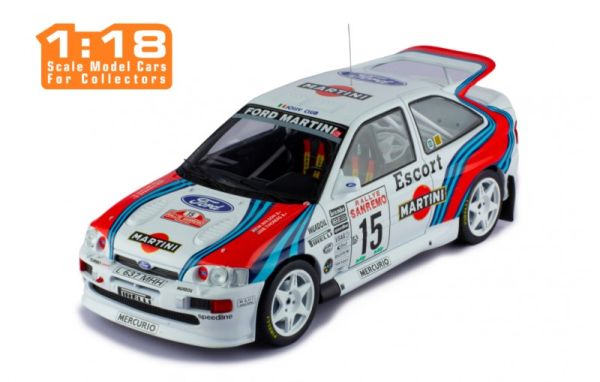 IXO18RMC104B.20 - FORD Escort RS Cosworth #15 Rallye San Remo 1994 M.WILSON / B.THOMAS - 1