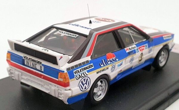 TRORRAR01 - AUDI Quattro #3 3. Platz bei der Rallye Argentinien 1984 J.RECALDE / J.DEL BUONO - Limitiert auf 150 Stk. - 1