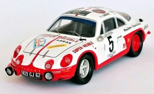 TRORRBE47 - RENAULT-ALPINE A110 #5 Ypern-Rallye 1973 S.LAURENT / P.HAMMELRATH – Limitiert auf 150 Stück. - 1