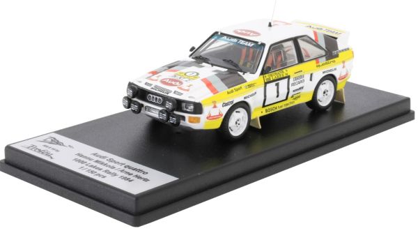 TRORRFI16 - AUDI Sport Quattro #1 Rallye 1000 Lakes 1984 H.MIKKOLA / A.HERTZ - Limitiert auf 150 Ex. - 1