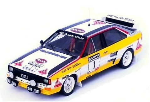 TRORRNZ03 - AUDI Quattro #1 Rallye Neuseeland 1984 W.ROHRL / C.GEISTDORFER - Limitiert auf 150 Ex. - 1