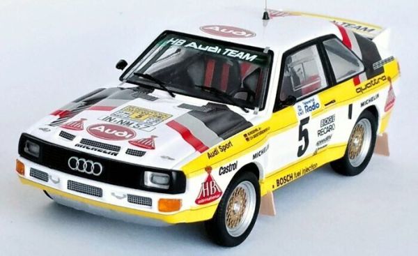 TRORRSE23 - AUDI Sport Quattro #5 Rallye Schweden 1985 W.RÖHRL / C.GEISTDÖRFER - Limitiert auf 150 Ex. - 1