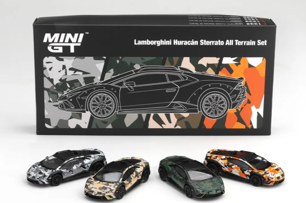 MGTS0026 - 4er-Set LAMBORGHINI Huracan Steratto All-Terrain 2025 - 1