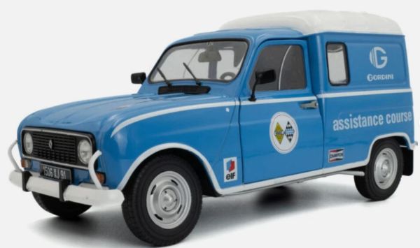SOL1802209 - RENAULT 4LF4 Gordini Service 1976 Blau und Weiß - 1