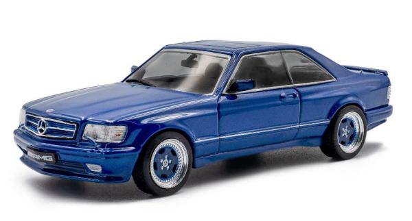 SOL4310907 - MERCEDES-BENZ 560 SEC AMG Widebody 1990 Linaritblau Perl - 1