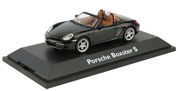 SCH04711 - PORSCHE Boxster S Cabriolet offen schwarz - 1
