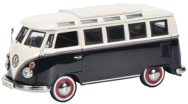 SCH06403 - VOLKSWAGEN T1C Samba schwarz und beige - 1