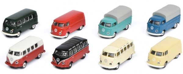 SCH26408 - Satz von 8 VOLKSWAGEN T1 - 1