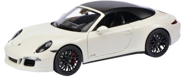 SCH395 - PORSCHE 911 GTS Cabrio weiß - 1
