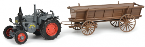 SCH7702 - LANZ BULLDOGGE und Anhänger - 1