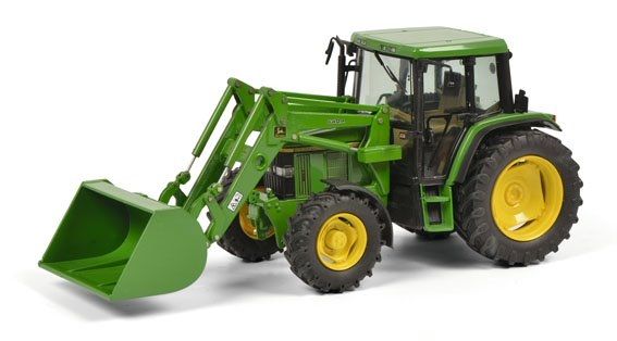 SCH7733 - JOHN DEERE 6300 mit Lader - 1