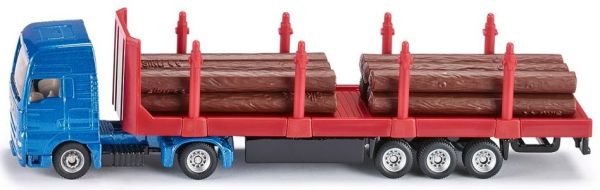 SIK1659 - MAN LKW 4x2 mit 3-achsigem Langholzsattelzug inkl. Rundholz - 1