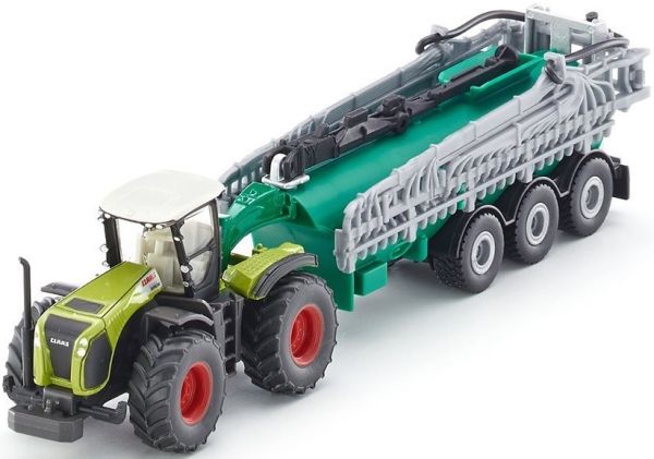 SIK1827 - CLAAS XERION 5000 mit Tonne SAMSON 3-Achser Ech:1/87 - 1