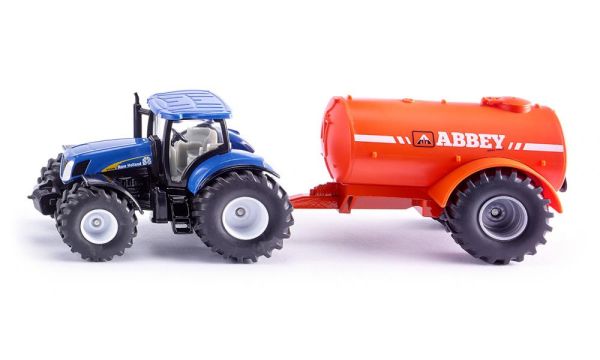 SIK1945 - NEW HOLLAND T7070 mit Güllefass ABBEY 1-achsig - 1