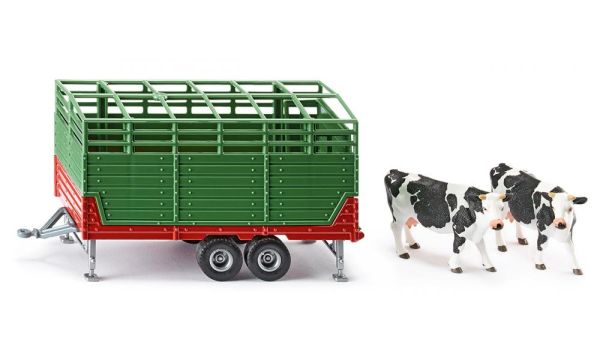 SIK2875 - Viehtransportanhänger mit 2 Kühen - 1