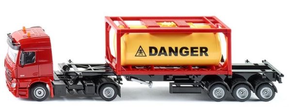 SIK3922 - MERCEDES BENZ Arocs 4x2 3-achsiger Auflieger + Tankcontainer - 1