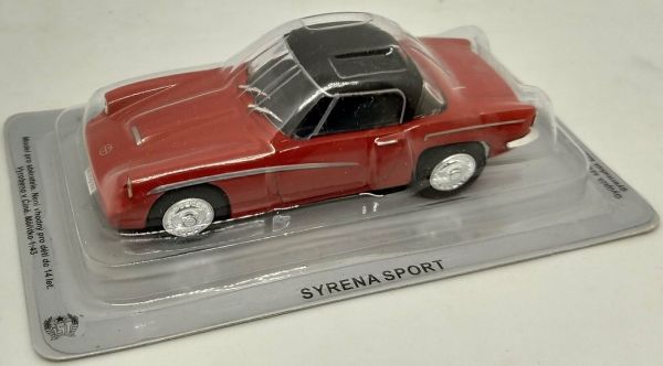 MAGPCSYRENA - SYRENA Sport 1960 rot schwarzes Dach im Blister verkauft - 1