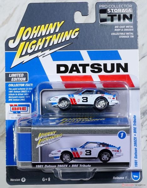 JLCT014-1B - 1981 DATSUN 280ZX – BRE Tribute Nr. 3 aus der COLLECTOR TINS-Serie 2024 in Blisterverpackung - 1