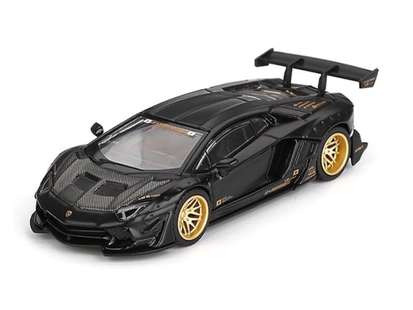 MGT01087-L - LAMBORGHINI Aventador LBWORKS Limited Edition Mattschwarz 2025 - 1