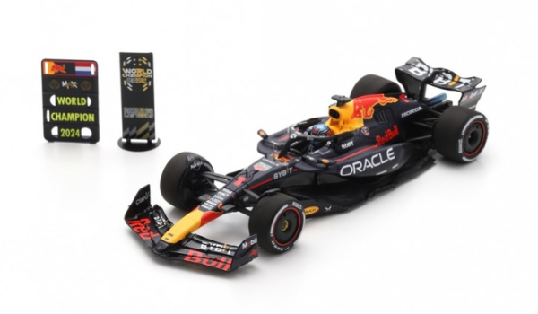 SPAS9547 - RED BULL Racing RB20 #1 F1-Weltmeister 2024 M.VERSTAPPEN und Pit Board - 1