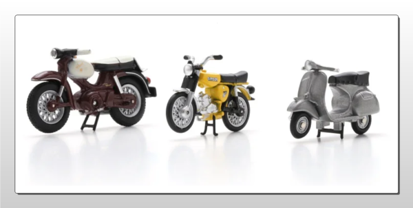 SCH7299 - Super-Motorrad-Set – Vespa GS – Simson S52 - 1