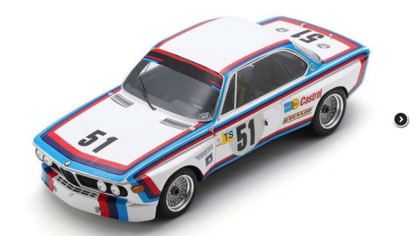 SPA18S857 - BMW 3.0 CSL #51 11. Platz 24H Le Mans 1973 T.HEZEMANS / D.QUESTER - 1