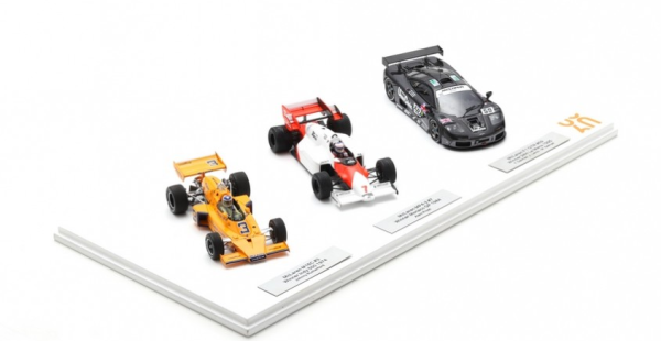SPASP529 - McLAREN Triple Crowns 1. Indy 500 1974 - GP Monaco 1984 - 24H Le Mans 1995 - 1