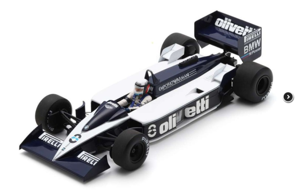 SPA18S678 - BRABHAM BT55 #8 GP Monaco 1986 E.DE ANGELIS - 1