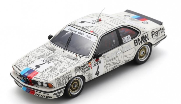SPASB654 - BMW 635 Csi #4 2. 24H Spa 1983 M.WINKELHOCK / D.QUESTER / C.ROSSI - 1