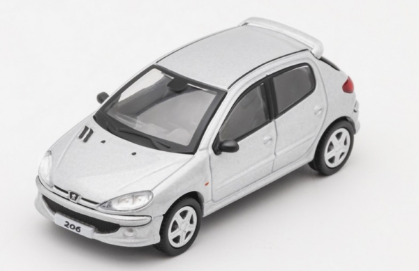 SHALL-029-121 - PEUGEOT 206 Silber - 1