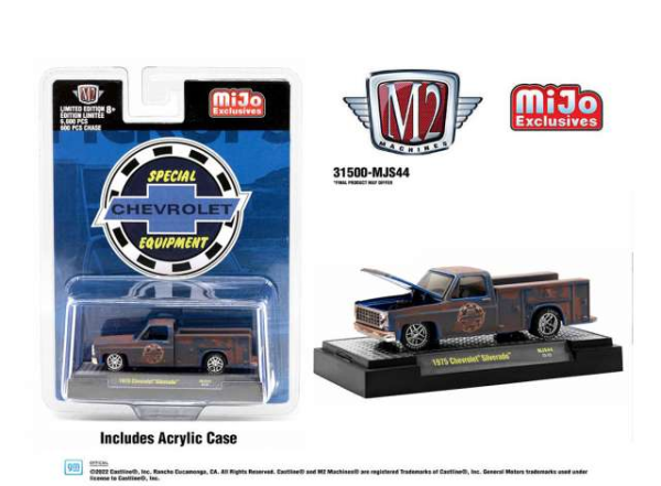 M2M-31500MJS44 - CHEVROLET Silverado 1975 blau - 1
