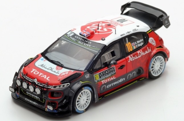 SPAS5960 - CITROEN C3 WRC Citroen Total Abu Dhabi #10 Rallye Monte Carlo 2018 K.MEEKE-P.NAGLE - 1