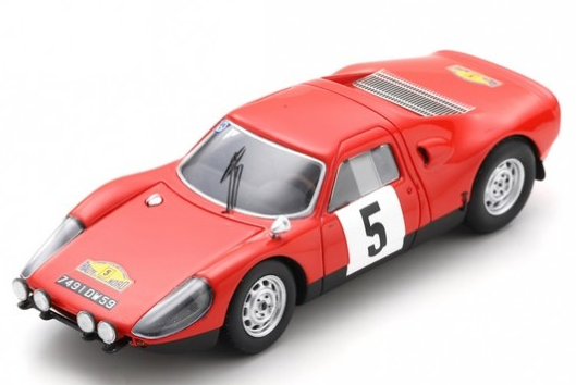 SPASF167 - PORSCHE 904 GTS #5 Rallye des Routes du Nord 1967 R.DUTOIT-J.MOREL - 1