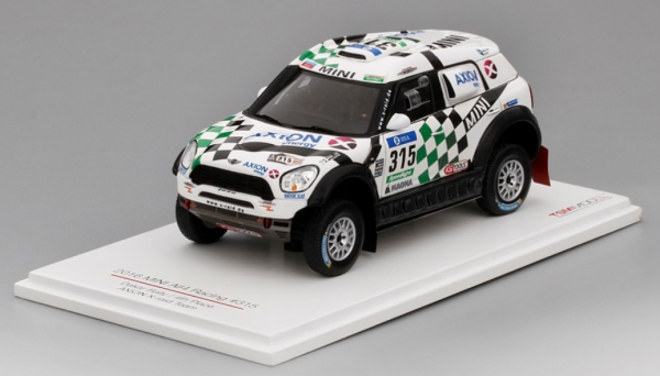 TSM430237 - MINI All4 Racing #315 AXION X-raid Team HIRVONEN PERIN 4. Rallye Dakar 2016 - 1