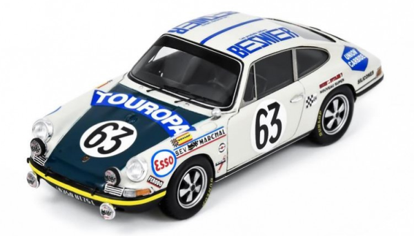 SPAS9750 - PORSCHE 911T #63 24 Stunden von Le Mans 1969 R.MAZZIA-P.MAUROY - 1