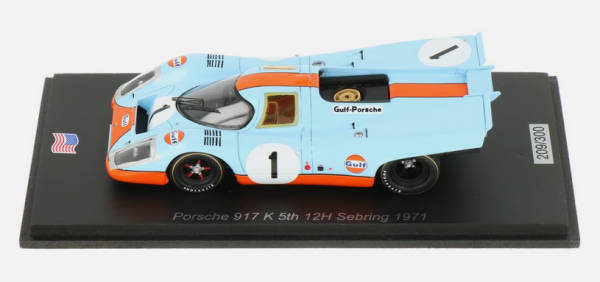 SPAUS344 - PORSCHE 917K #1 5. Platz 12 Stunden von Sebring 1971 J.SIFFERT-D.BELL - 1