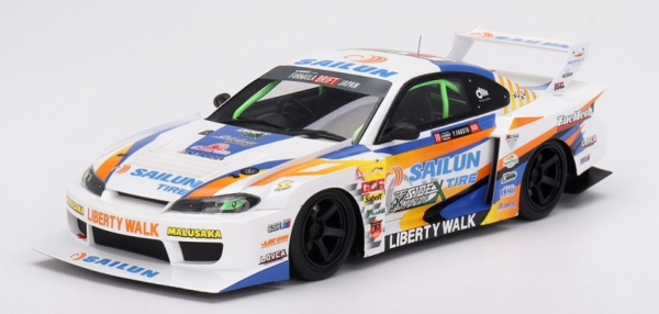 TS0586 - NISSAN Silvia S15 LB-Super Silhouette #555 Formula Drift Japan 2023 Y.FAUSTO - 1